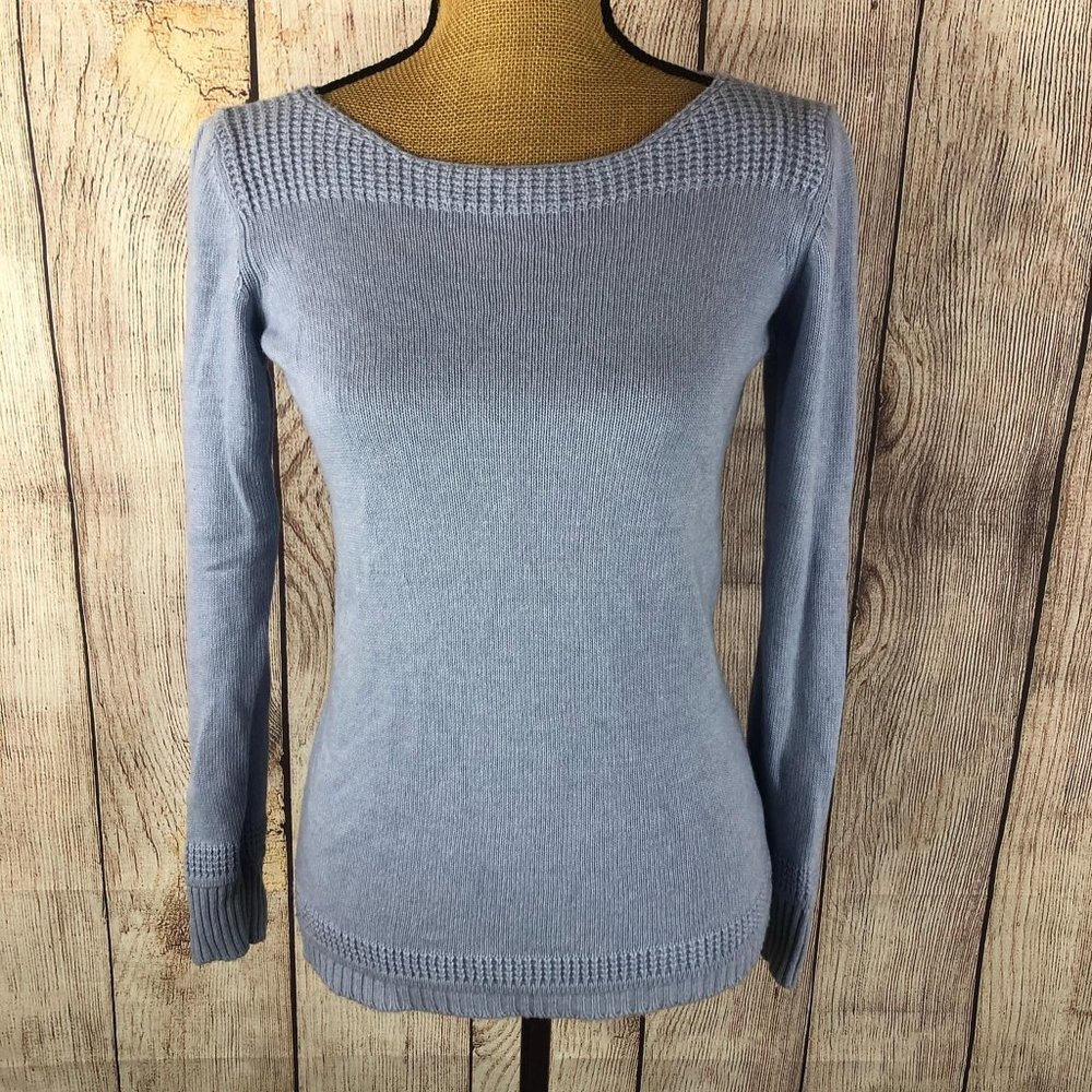 Benedetta B Light Blue Wool Cashmere Sweater Sz S